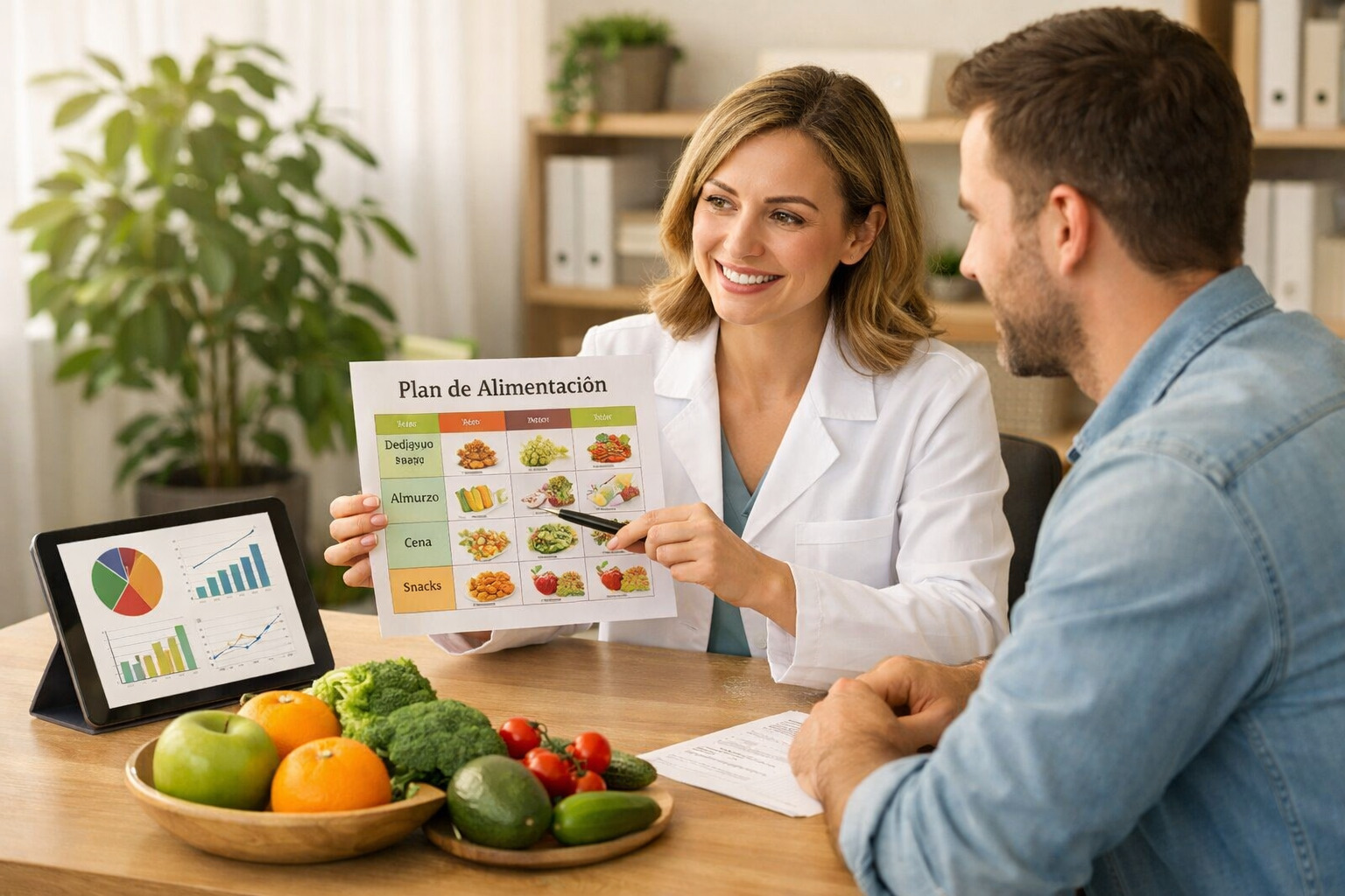 Consulta de nutrición personalizada